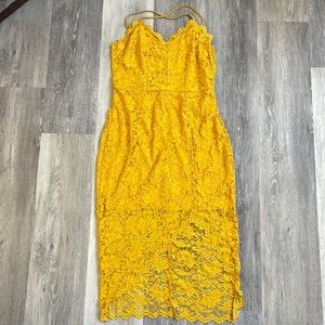 Vici Woman’s Lace Midi Dress